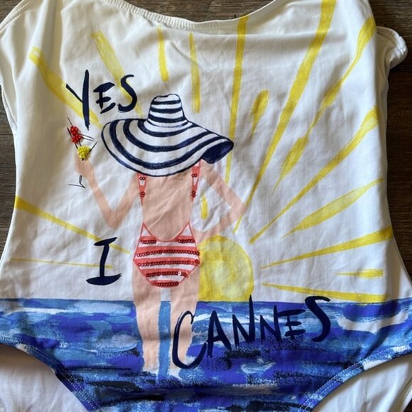 Anne Cole studio yes I Cannes one piece swimsuit - Picture 2 of 4